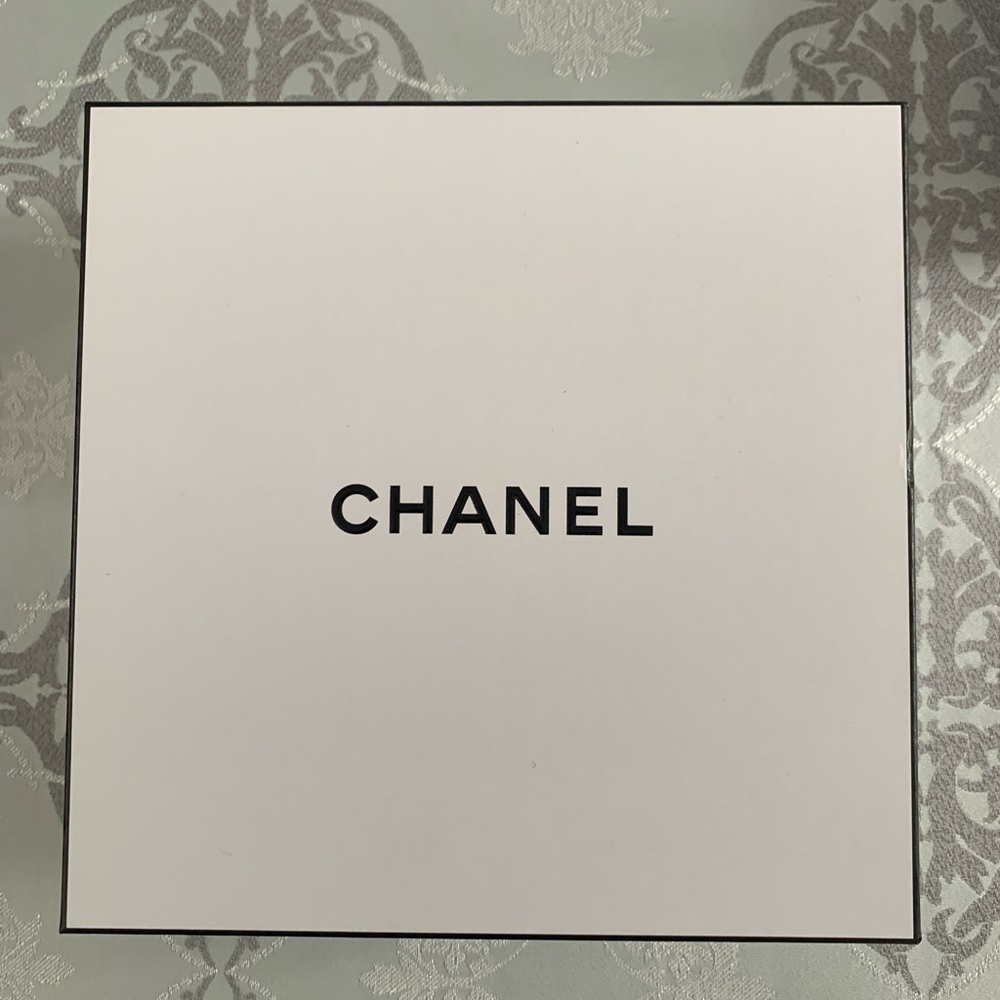CHANEL White Box with Black Logo
